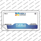 Puebla Mexico Novelty Sticker Decal