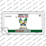 Hidalgo Mexico Novelty Sticker Decal
