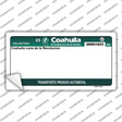 Coahuila Mexico Novelty Sticker Decal