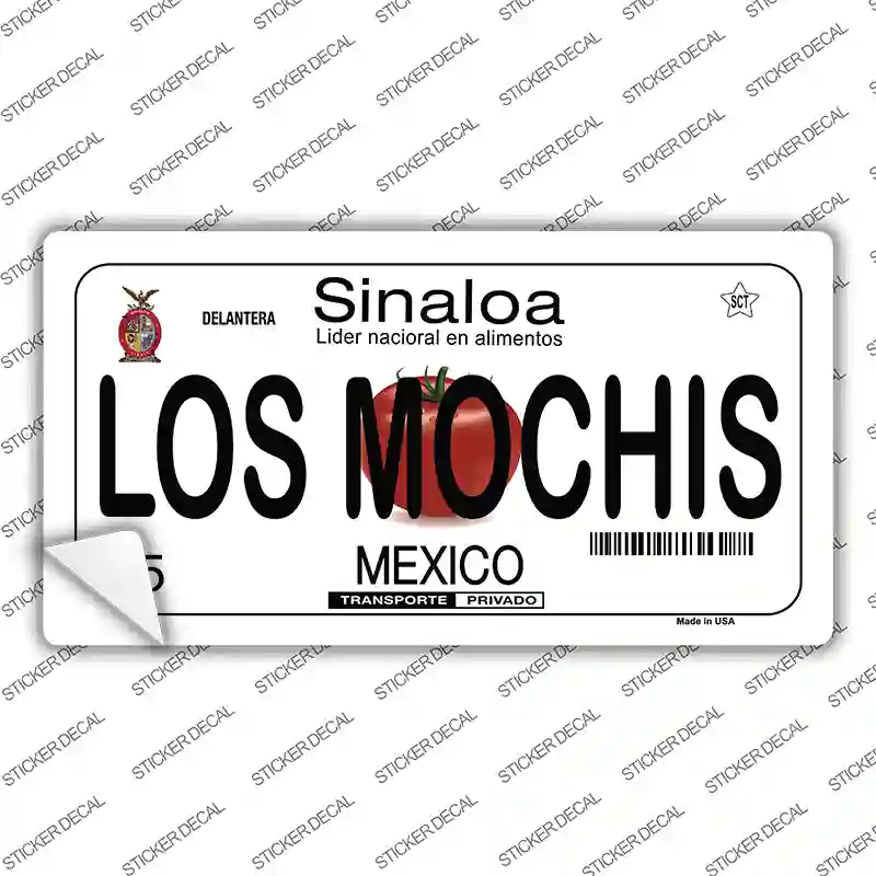 Los Mochis Mexico Novelty Sticker Decal