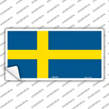 Sweden Flag Novelty Sticker Decal