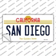San Diego California Novelty Sticker Decal
