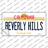 Beverly Hills California Novelty Sticker Decal