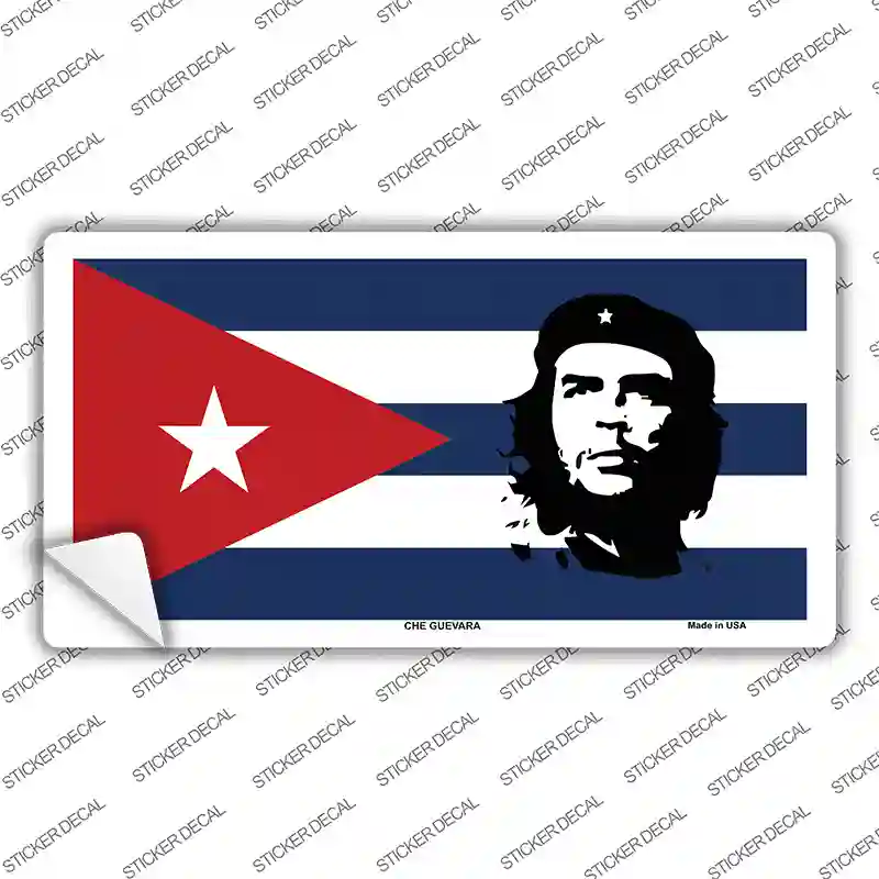 Che Guevara Flag Novelty Sticker Decal
