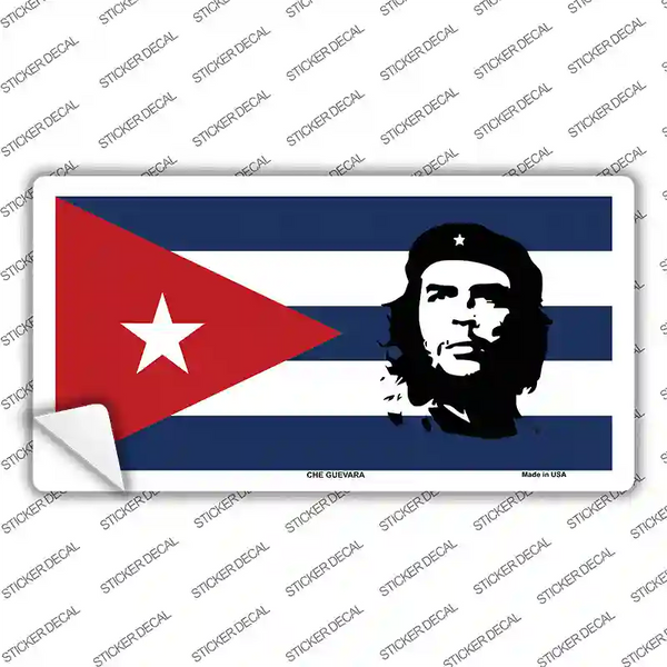Che Guevara Flag Novelty Sticker Decal | Smart Blonde