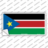 South Sudan Flag Novelty Sticker Decal