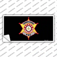 PA Constable Star Novelty Sticker Decal