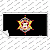 PA Constable Star Novelty Sticker Decal