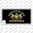 PA Constable Star Seal Novelty Sticker Decal