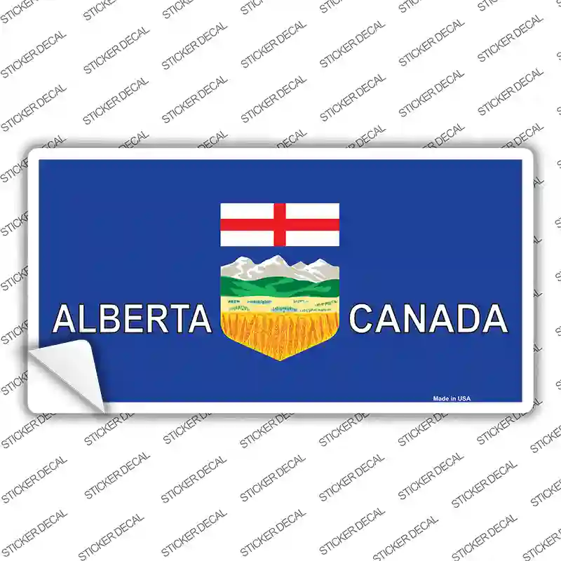 Alberta Canada Novelty Sticker Decal