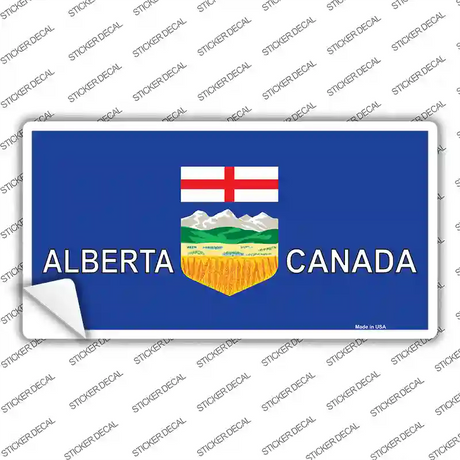 Alberta Canada Novelty Sticker Decal