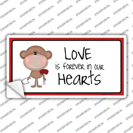 Love In Our Hearts Novelty Sticker Decal