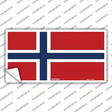 Norway Flag Novelty Sticker Decal