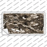 Leaf Camouflage Novelty Sticker Decal