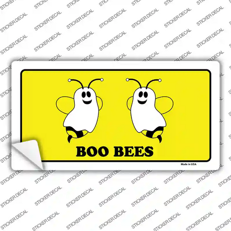 Boo Bees Novelty Sticker Decal