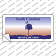 South Carolina State Novelty Sticker Decal