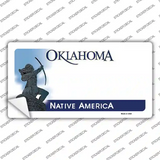 Oklahoma Native America State Blank Novelty Sticker Decal