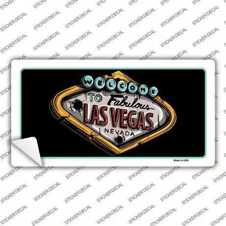 Welcome To Las Vegas Novelty Sticker Decal