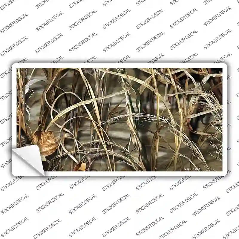 Camo Sticks Novelty Sticker Decal