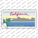 California Lake Tahoe State Blank Novelty Sticker Decal