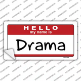 Drama Novelty Sticker Decal