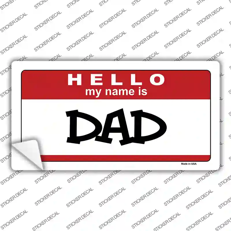 Dad Novelty Sticker Decal
