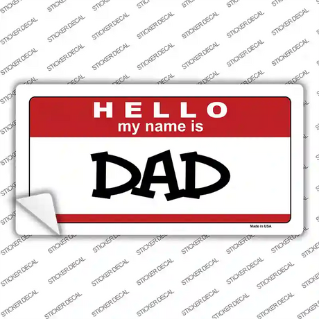 Dad Novelty Sticker Decal