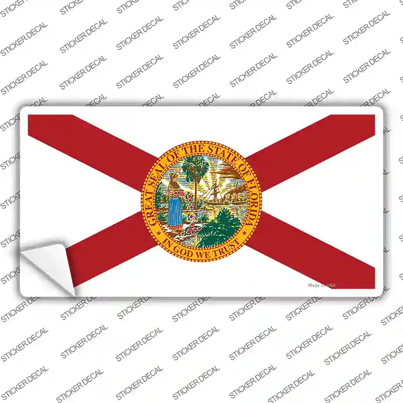Florida State Flag Novelty Sticker Decal