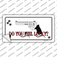 Do You Feel Lucky Novelty Sticker Decal