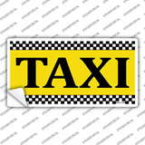 Taxi Novelty Sticker Decal
