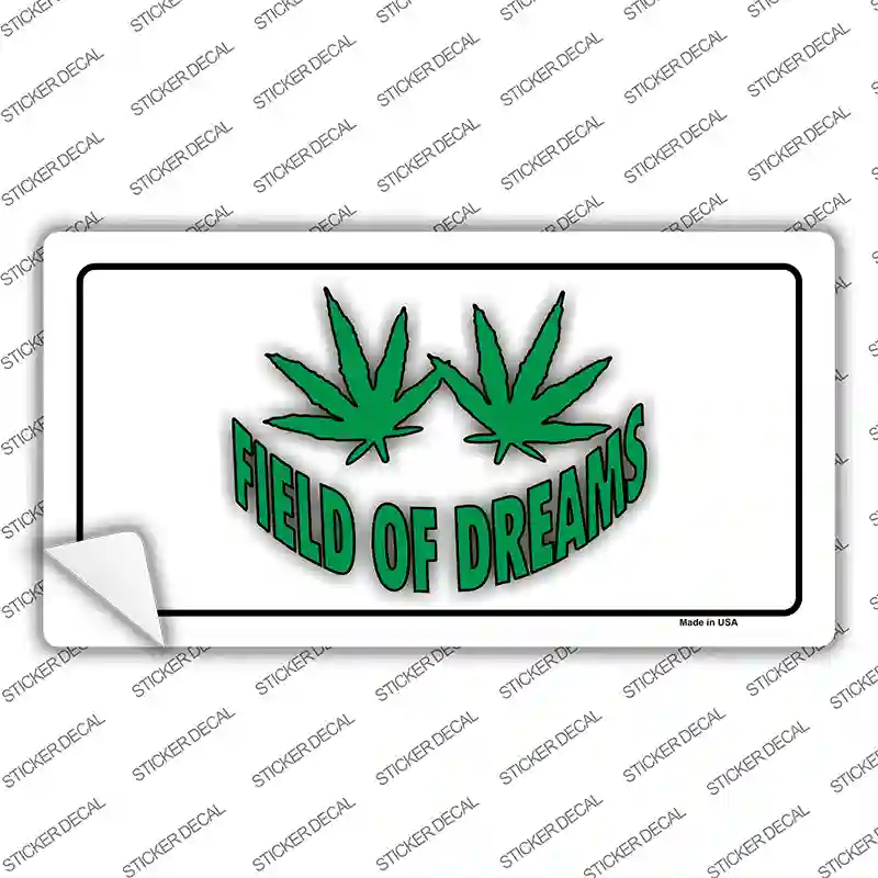 Field of Dreams Novelty Sticker Decal