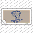 Cowboy Butts Novelty Sticker Decal