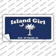 Island Girl Novelty Sticker Decal