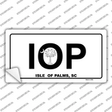 IOP Isle of Palms Novelty Sticker Decal