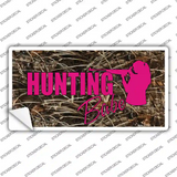 Hunting Babe Novelty Sticker Decal
