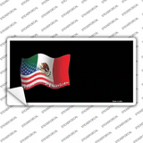 Mexican and American Novelty Sticker Decal