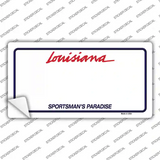 Louisiana Sportsman Blank Novelty Sticker Decal