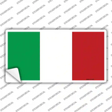 Italy Flag Novelty Sticker Decal