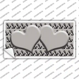Grey Black Anchor Grey Heart Center Novelty Sticker Decal