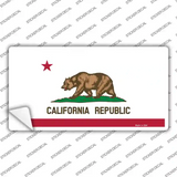 California State Flag Novelty Sticker Decal