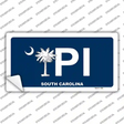 PI South Carolina Novelty Sticker Decal