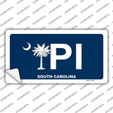 PI South Carolina Novelty Sticker Decal