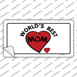 Worlds Best Mom Novelty Sticker Decal