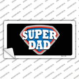 Super Dad Novelty Sticker Decal