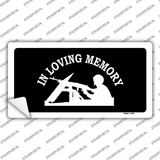 In Loving Memory Lookout Novelty Sticker Decal
