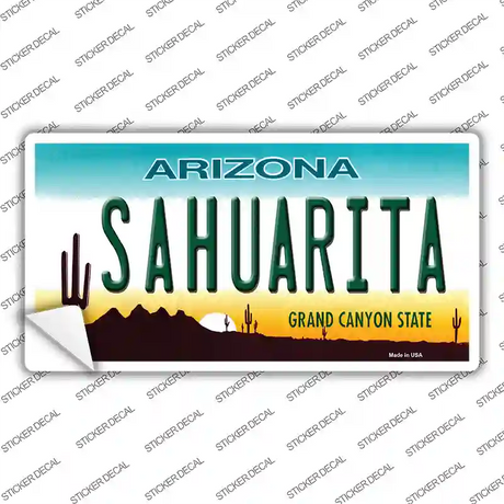 Sahuarita Arizona Novelty Sticker Decal
