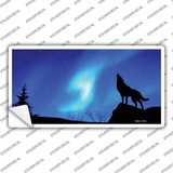 Wolf Body Novelty Sticker Decal