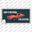 Between The Ditches Novelty Sticker Decal
