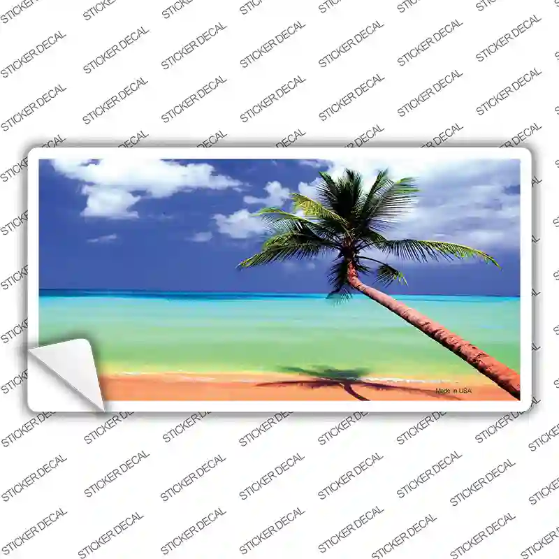 Ocean Sunrise Novelty Sticker Decal
