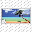 Ocean Sunrise Novelty Sticker Decal